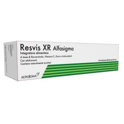 Resvis xr alfasigma 20 compresse effervescenti da 4 g