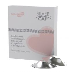 Silver cap coppette in argento copri capezzoli per allattamento
