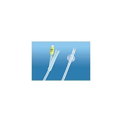 Catetere foley in silicone trasparente a 3 vie con palloncino 5-30ml diametro ch20 6,66mm lunghezza 40cm
