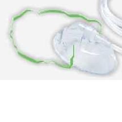 Maschera ossigenoterapia+tubo