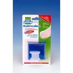 Raddrizza alluce in gel di silicone bianco semitrasparente sagomata per proteggere e riallineare l'a