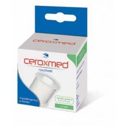 Cerotto adesivo in rocchetto ceroxmed in seta aerato ipoallergenico bianco 500x5 cm 1 pezzo
