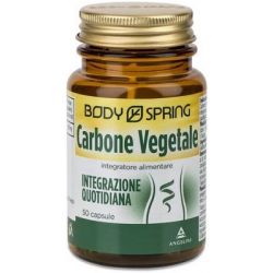 Body spring carbone vegetale 50 capsule
