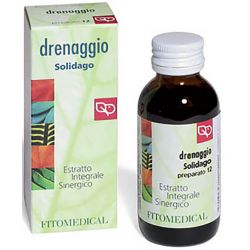 Solidago drenaggio estratto integrale sinergico 60 ml preparato 12