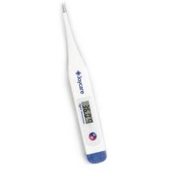 Termometro digitale doppio allarme display cristalli liquidi health care