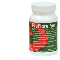 Preflora fos 90 capsule vegetali 700mg fos jerusalem