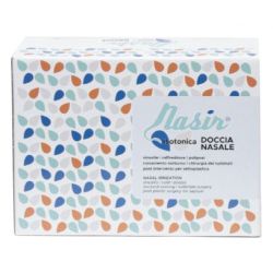 Soluzione fisiologica isotonica sterile nasir in scatola con10 sacche versione luer lock da 250ml