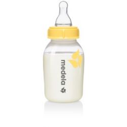 Biberon con tettarella flusso lento 150 ml