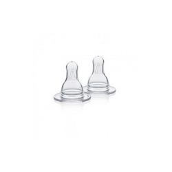 Tettarella medium flusso medio in silicone 2 pezzi
