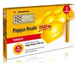 Arkoroyal pappa reale 1000 mg 10 fiale unica dose