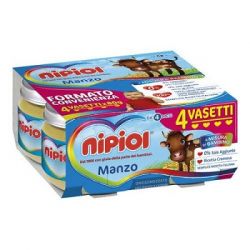 Nipiol omogeneizzato manzo 4 x 80 g