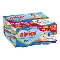 Nipiol omogeneizzato pollo 4 x 80 g