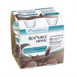 Resource hp/hc cioccolato 4 bottiglie 200 ml