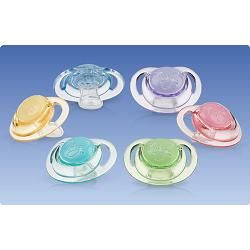 Nuby nt succhietto ortodontico classic in tritan con scatolina igienica 0/6 mesi
