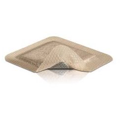 Medicazione in schiuma di poliuretano mepilex border ag con argento assorbente antimicrobica bordo integrato strato di contatto in silicone morbido 10x10 cm 5 pezzi