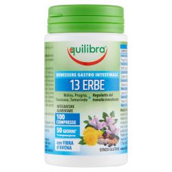 13 erbe con fibra 100 compresse