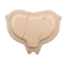Medicazione in schiuma di poliuretano mepilex border conformata per sacro assorbente bordo integrato strato di contatto in silicone morbido 15x15 cm 5 pezzi