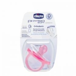 Chicco gommotto silicone rosa 0m 1 pezzo