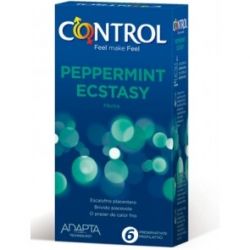 Profilattico control peppermint ecstasy 6 pezzi
