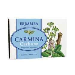 Carmina carbone 24 capsule vegetali 12 g