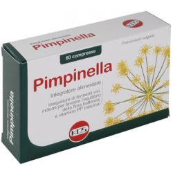 Pimpinella integratore alimentare per apparato digerente 60 compresse scatola 48 g