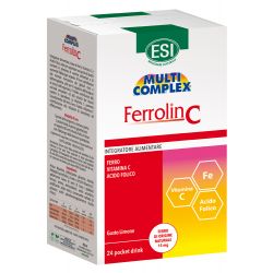 Ferrolin c pocket drink 24 bustine