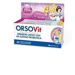 Orsovit fermenti lattici disney princess 20 compresse