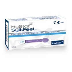 LANCETTE PUNGIDITO MYSTAR SYLKFEEL LANCETS 50 PEZZI 33 GAUGE
