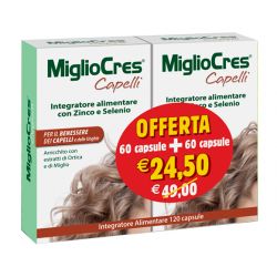 Migliocres 60+60 capsule 60 g promozione