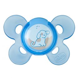 Chicco succhietto ph comfort blu lattice 0 mesi + 1 pezzo caucciu'