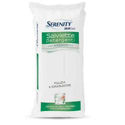 Serenity skincare salviettine derergenti antibatteriche 80 pezzi