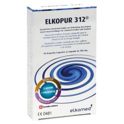 Zeolite elkopur 312 blister 60 capsule
