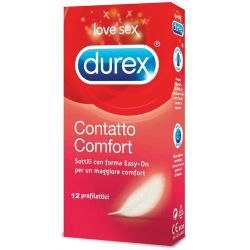 Profilattico durex contatto comfort 12 pezzi