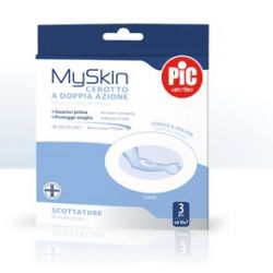 Cerotto pic myskin scottature large 3 pezzi