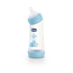 Chicco biberon angolato pp boy 250 ml normale silicone