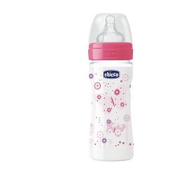 Chicco biberon ben pp girl 250 ml regolabile silicone igbfdtr