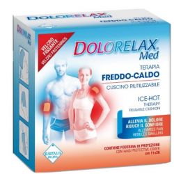 Ice hot dolorelax cuscino riutilizzabile con velcro fissante 11x26 cm