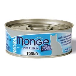 Monge natural quality gatto monge natural tonno dell'atlantico 80 g