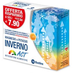 Magnesio e potassio inverno act 14 bustine 5 g