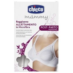 Chicco mammy reggiseno microfibra allattamento bianco 3d