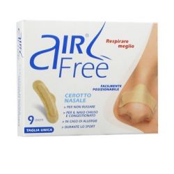 Airfree cerotto nasale 9pezzi
