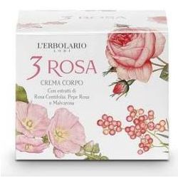 3 rosa crema corpo 200 ml