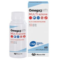 Omega3 viti multiazione 60 perle