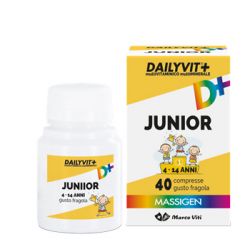 Dailyvit+ junior multivitaminico e multiminerale 40 compresse masticabili