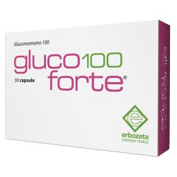 Gluco 100 forte glucomannano 100 30 capsule da 900 mg