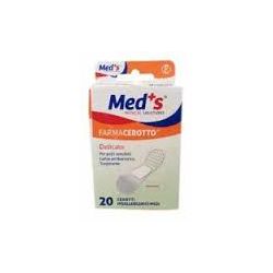 Cerotto meds strips delicato tessuto non tessuto medio 20 pezzi