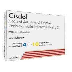 Cisdol 4 bustine blu da 4,5 g + 10 bustine gialle da 3 g