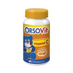 Orsovit vitamina c 60 caramelle morbide senza glutine 120 g