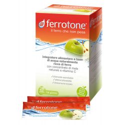 Ferrotone apple 28 sacchetti 25 ml
