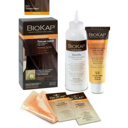Biokap nutricolor 5,0 castano chiaro tinta tubo + flacone